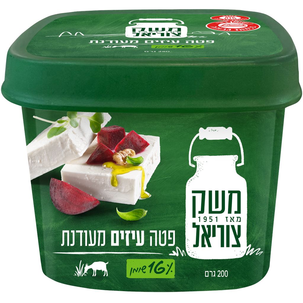 פטה עיזים מעודנת 16%