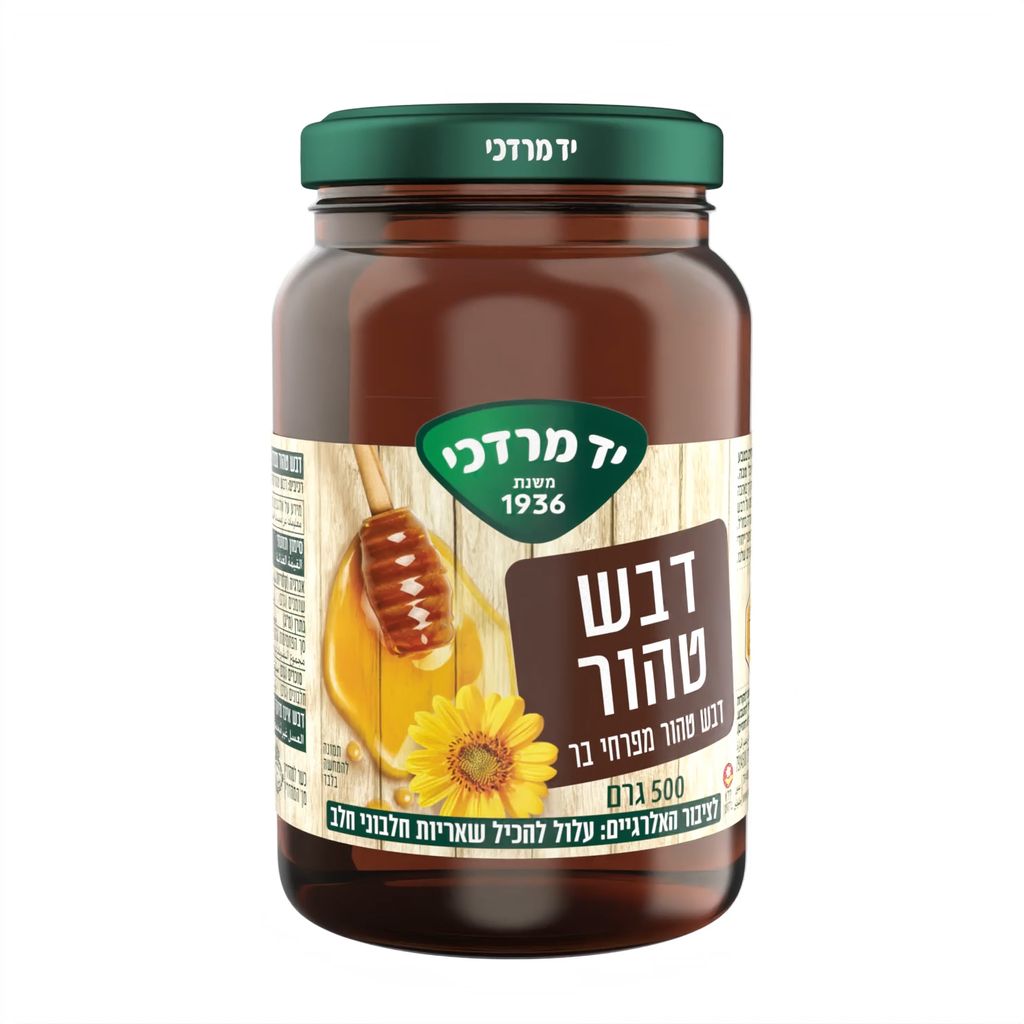 דבש מפרחי בר יד מרדכי500