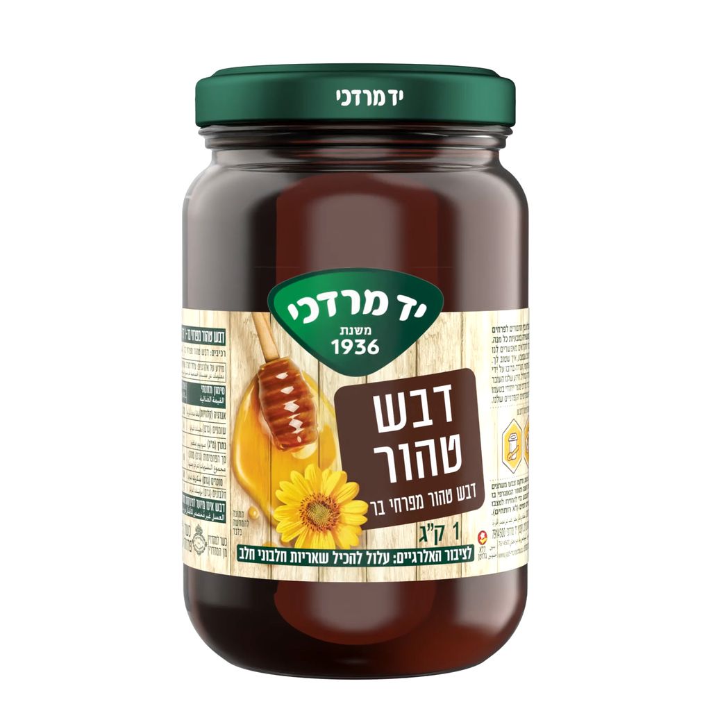 דבש בצנצנת יד מרדכי 1ק