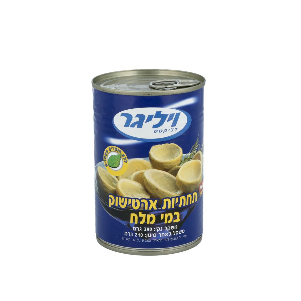 ארטישוק תחתיות 390גר