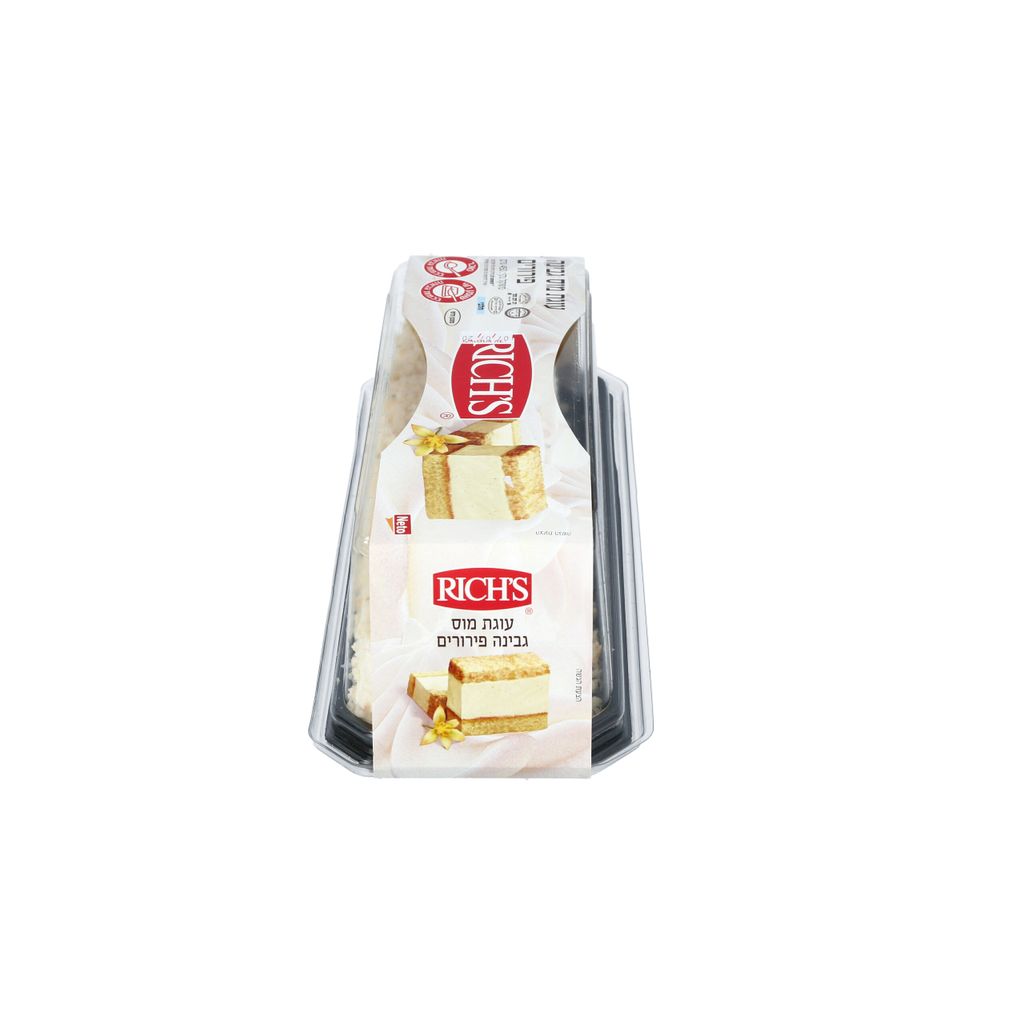 ריץ עוגת מוס גבינה פירורים 450 גרם