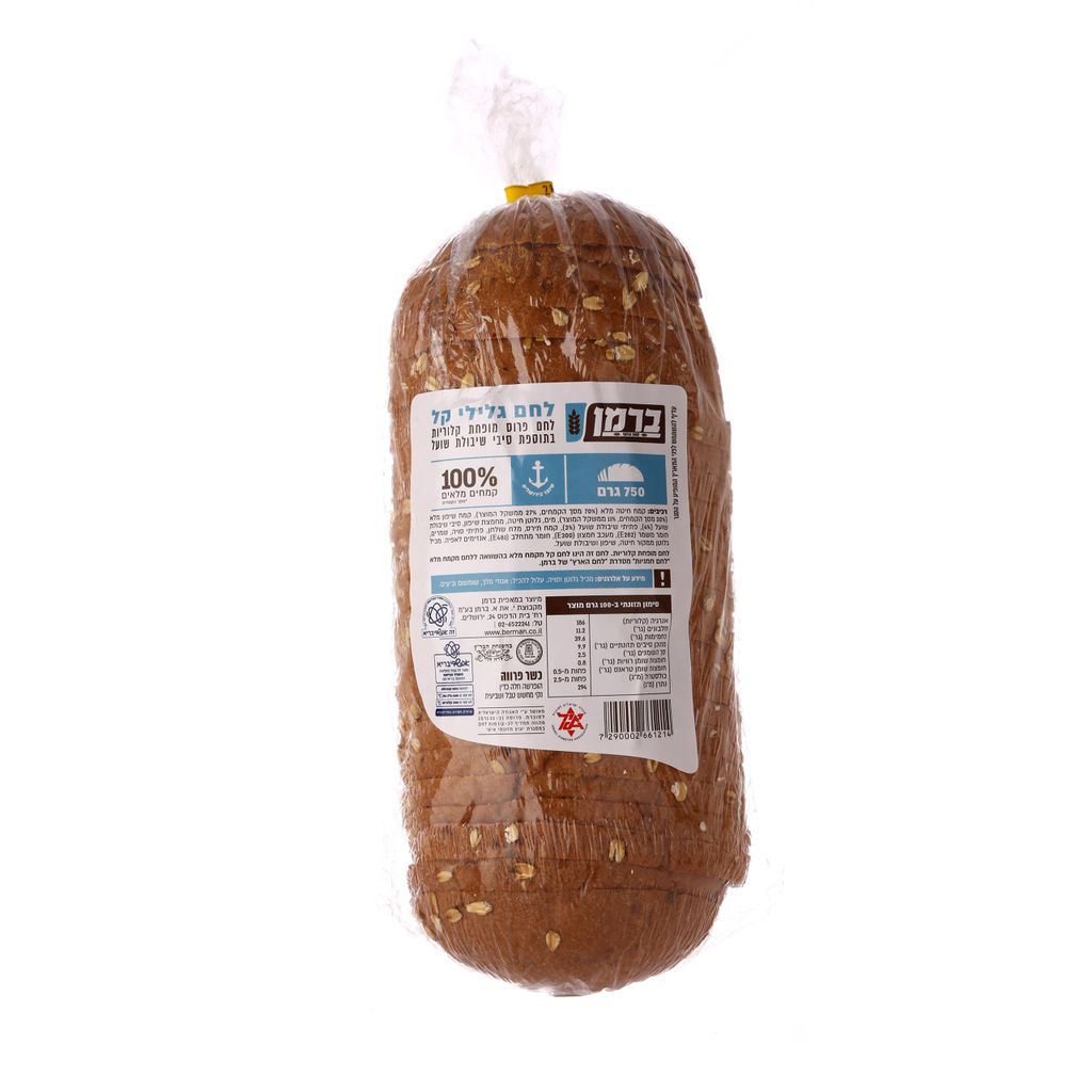 לחם גלילי קל 750גר ב