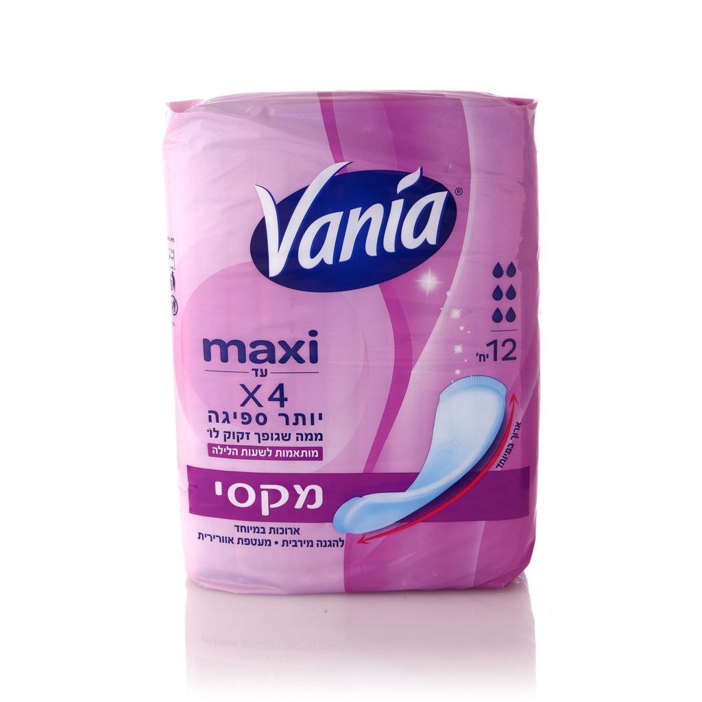 וניה תחבושת מקסי לילה
