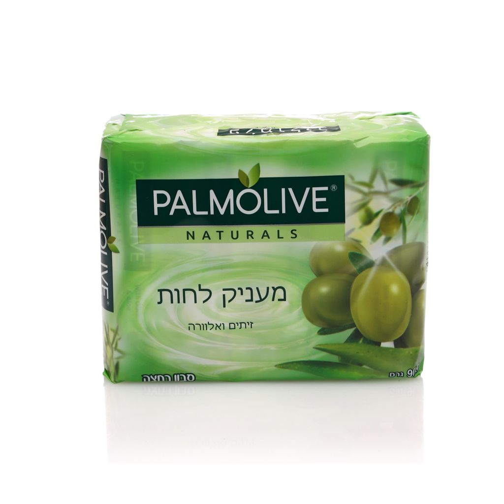 פלמוליב סבון מוצק רביעייה ירוק זית 360 ג