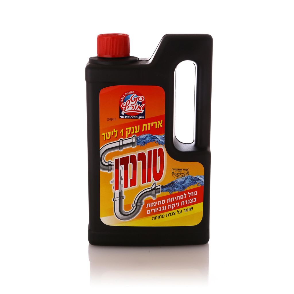 סנט מוריץ טורנדו נוזל לפתיחת סתימות 1 לי