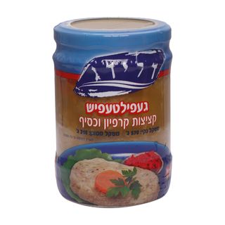 גפילטע פיש קציצות קרפיון בצנצנת