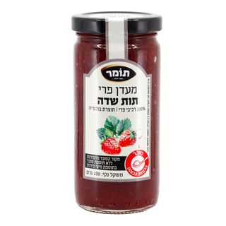 מעדן תות שדה 100% רכיבי פרי סאן מורנו  תומר 284 גרם