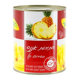 אננס חתוך 850 גרם