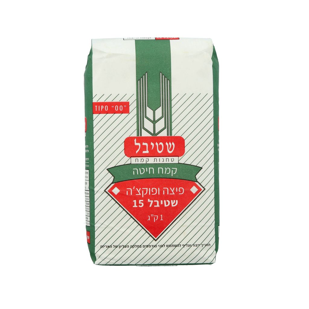 שטיבל קמח פיצה ופוקצה 1 ק"ג
