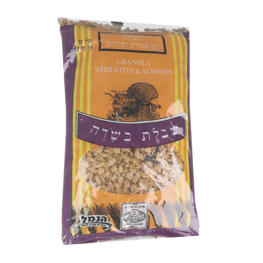 גרנולה תמרים ושקדים 400 ג'