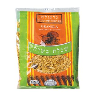 גרנולה עם תפוחים וקינמון