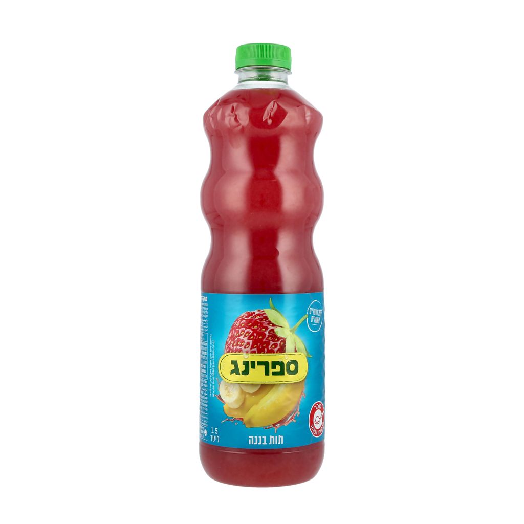 ספרינג תות בננה 1.5 ל'