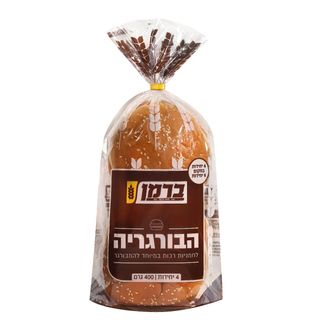 הבורגריה לחמניות המבורגר ביס לוקס 6 יח'
