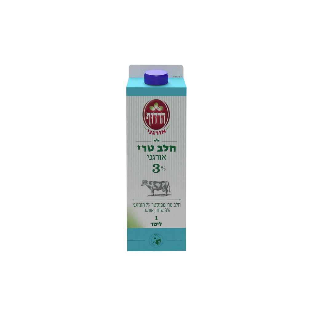 חלב טרי אורגני 3%