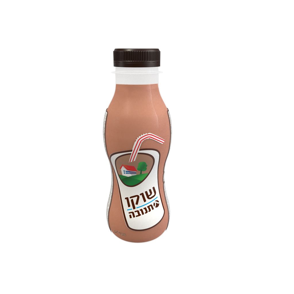 שוקו תנובה 340 מ"ל בבקבוק