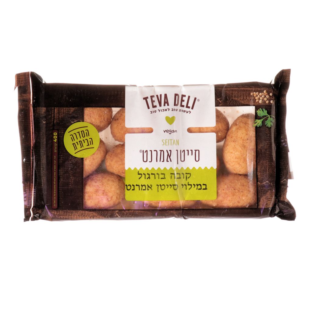 סייטן אמרנט קובה בורגול(מטוגן) 400גר טבע דלי