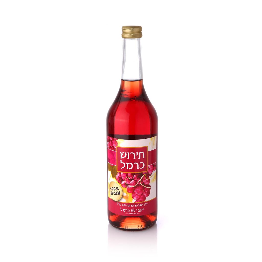 תירוש אדום 650מל כרמ