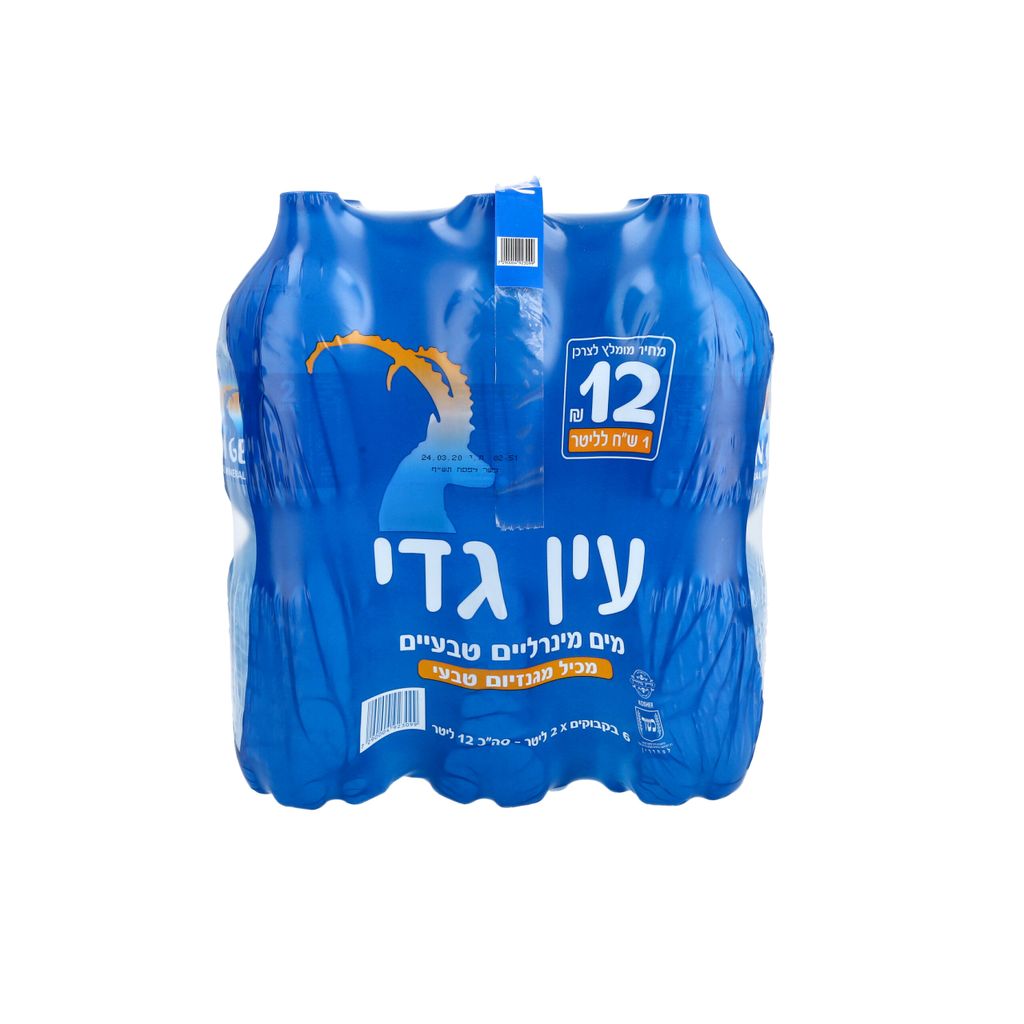 עין גדי מים מינרלים 6*2ל