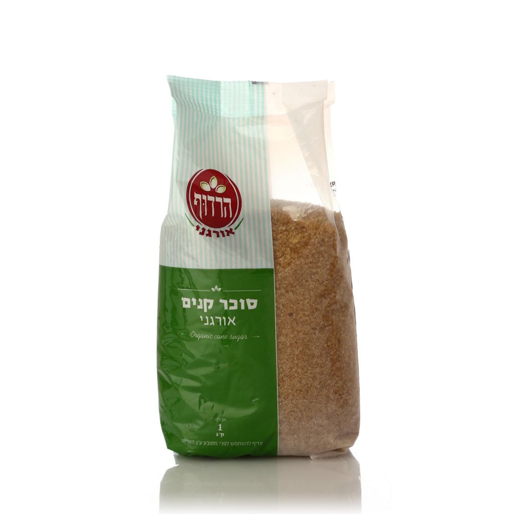 סוכר קנים אורגני הרדוף 1 קג