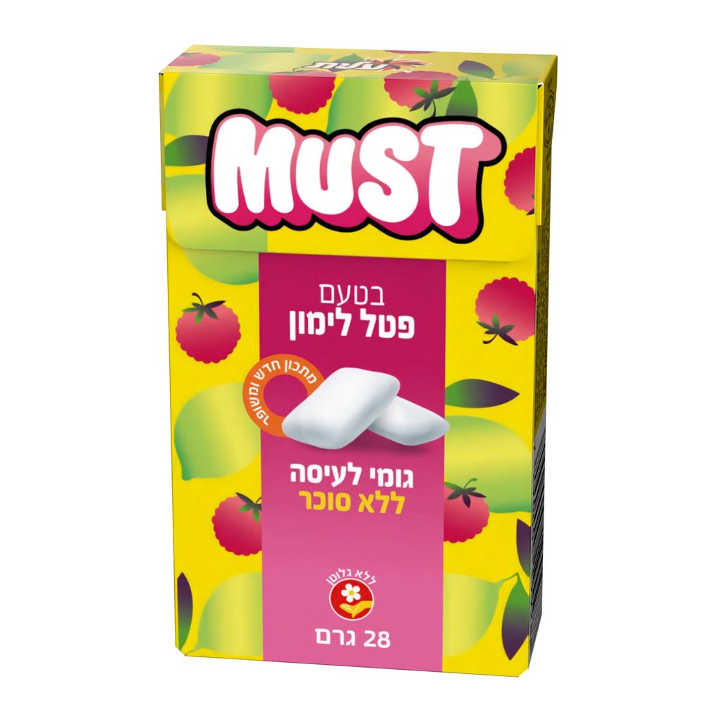 מאסט פטל לימון ללא סוכר 28 גרם