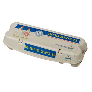 ביצים M אריזת 12 יח' גליקסמן