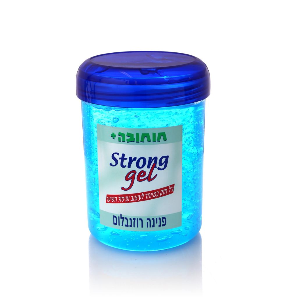 ג'ל חזק לעיצוב ופיסול השיער