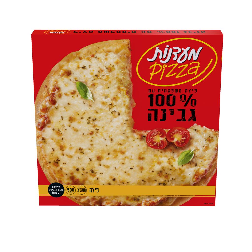 פיצה משפחתית גבינה
