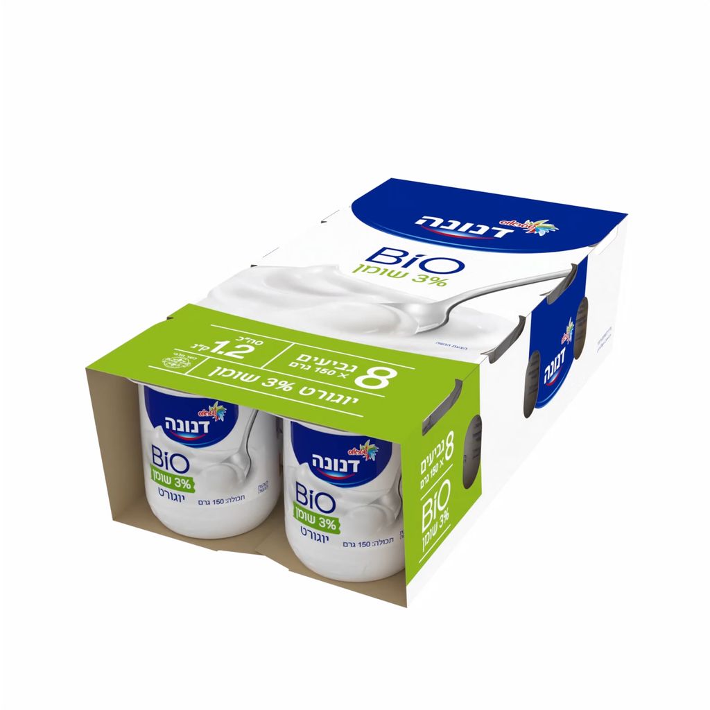 דנונה ביו 3% 150*8 גרם