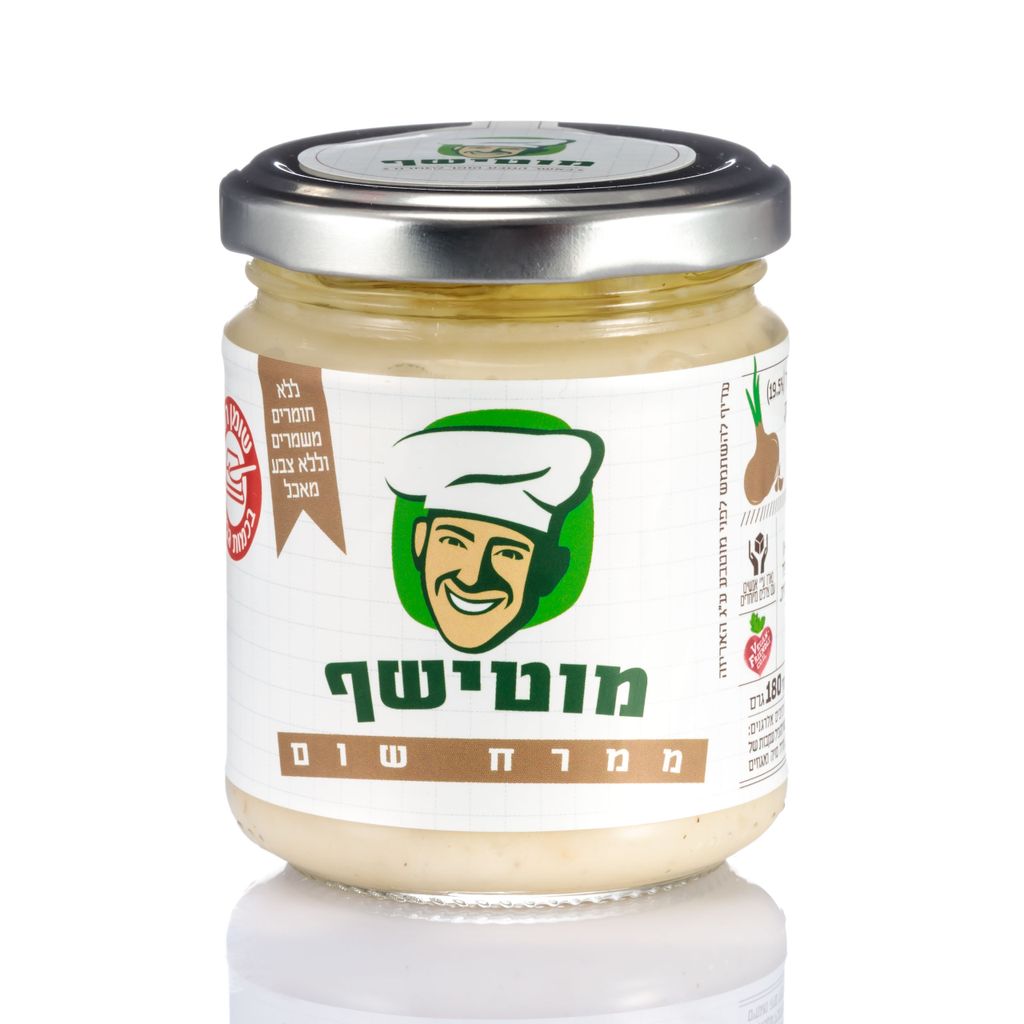 מוטי שף ממרח שום 180 גרם