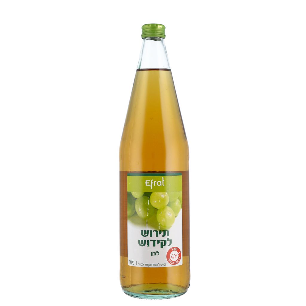 מיץ ענבים תירוש לבן 1 ליטר