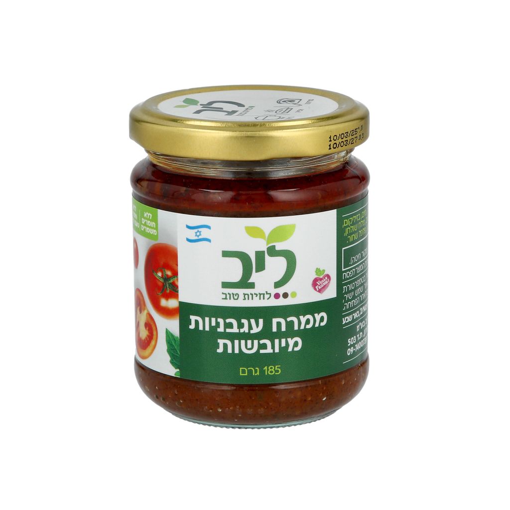 ממרח עגבניות מיובשות 185