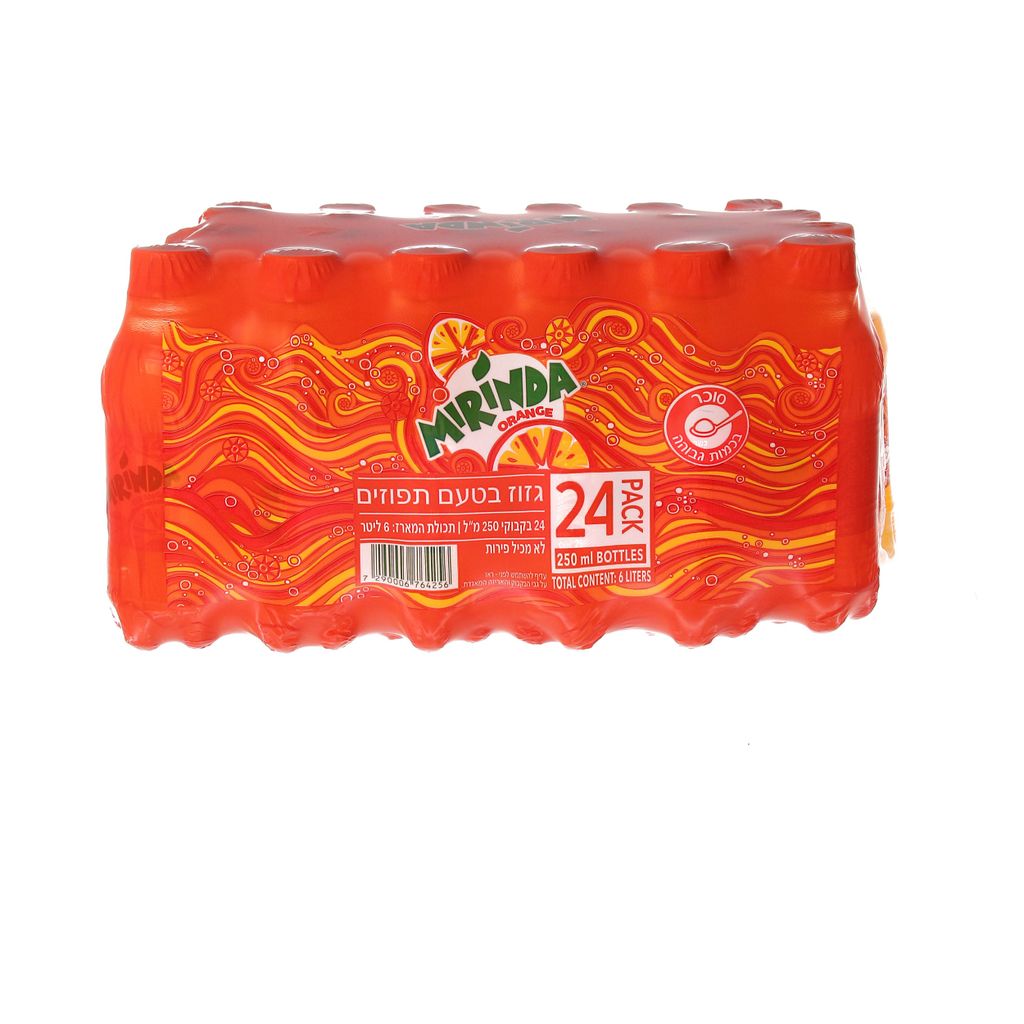 מארז 24 בקבוקים מרינדה (כתום)
