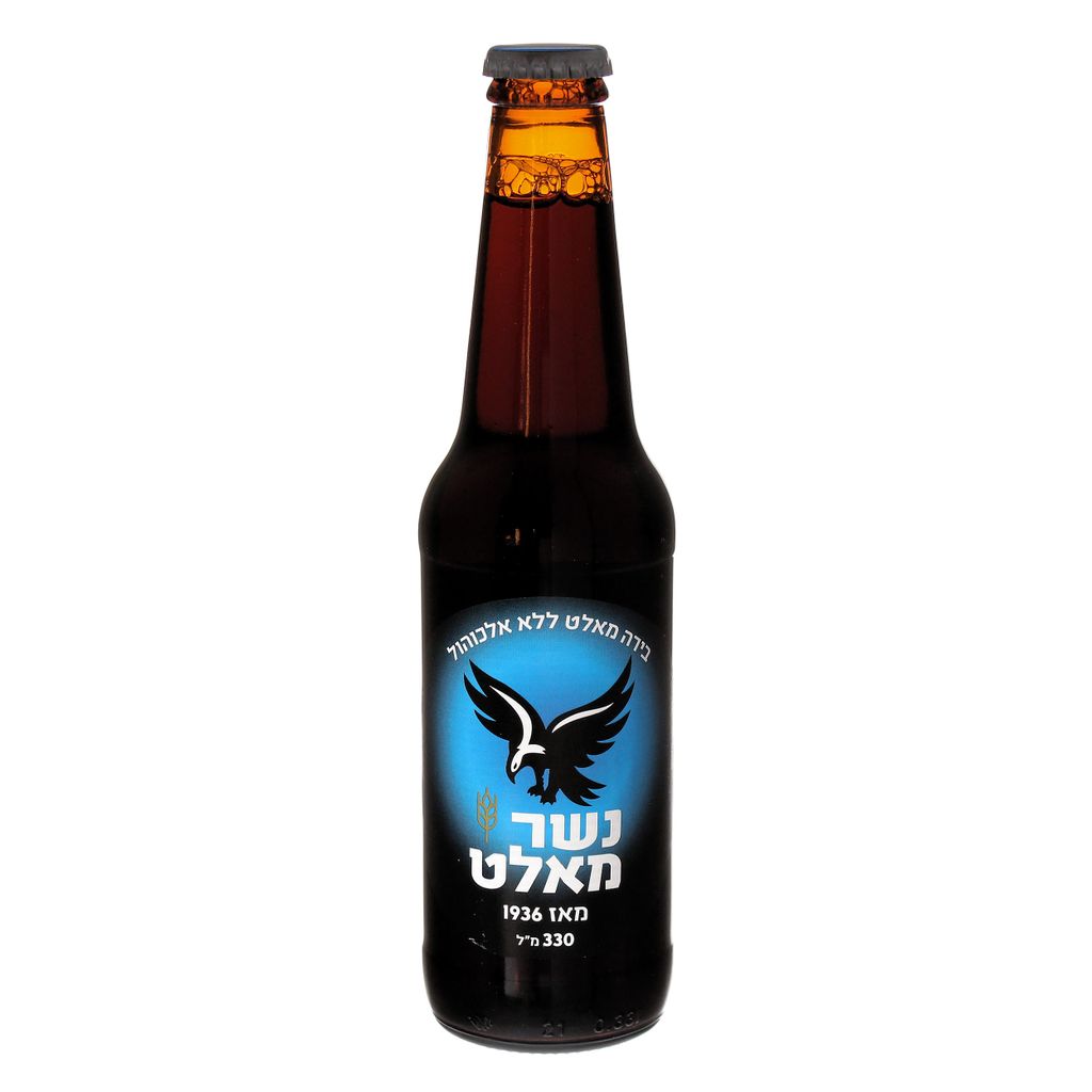 בירה נשר מאלט 330 מל בקבוק