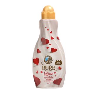 pure love מרכך כביסה לבן 1 ליטר