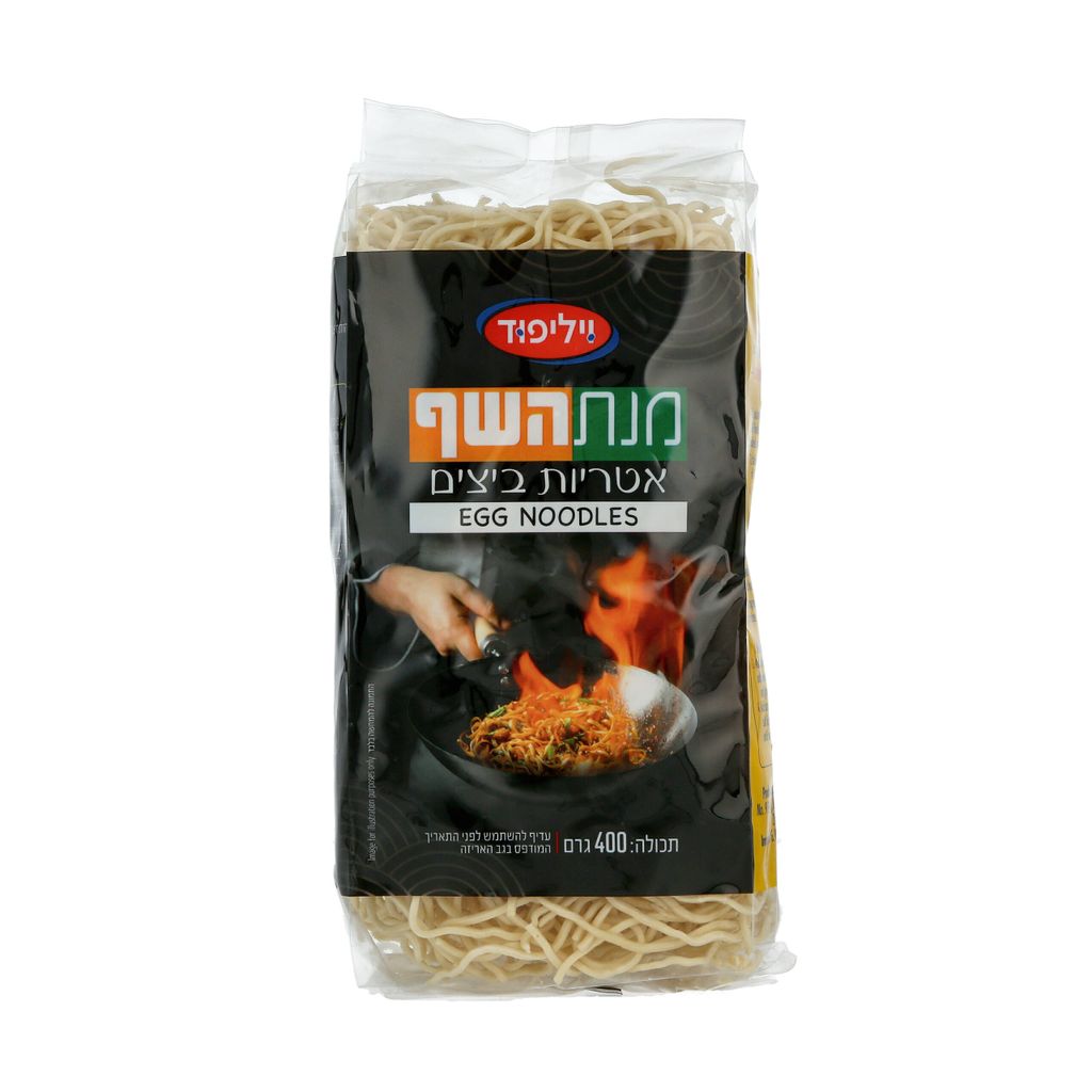 אטריות להקפצה נודלס ו.פוד 400ג'