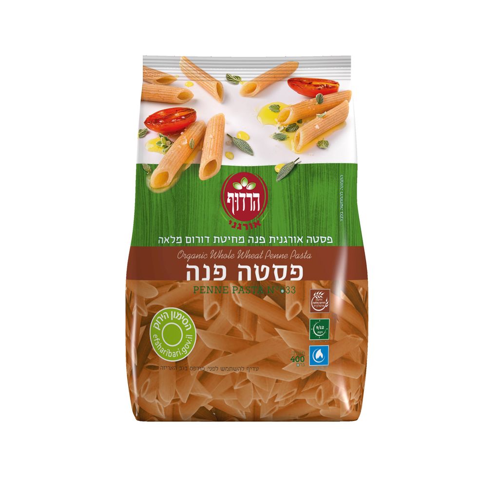 פסטה פנה אורגנית מלאה 500 גר