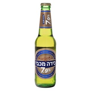 בירה מכבי %7.9בקבוק 330 מל