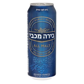 בירה מכבי פחית
