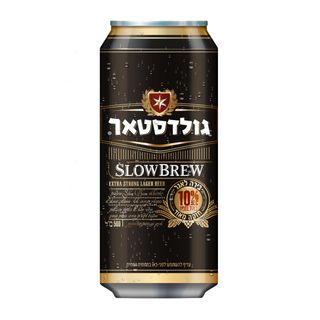 בירה גולדסטאר פחית סלוברי 500 מ"ל
