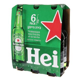 בירה היינקן בקבוק, מארז שישייה