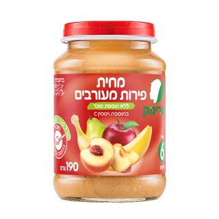 ג'וניור פירות מעורבים 190ג'-אדום