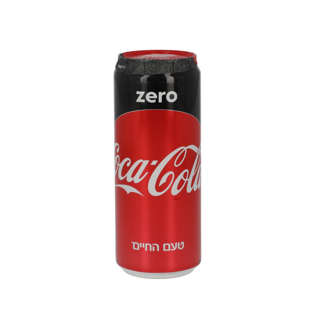 פחית קוקה קולה זירו330מל
