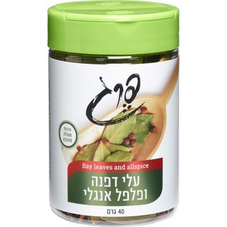 עלי דפנה ופלפל אנגלי