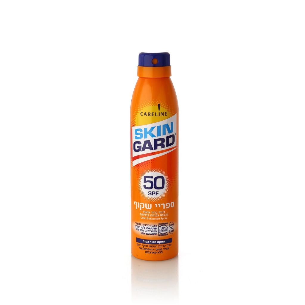 סקין גארד ספריי שקוף SPF50
