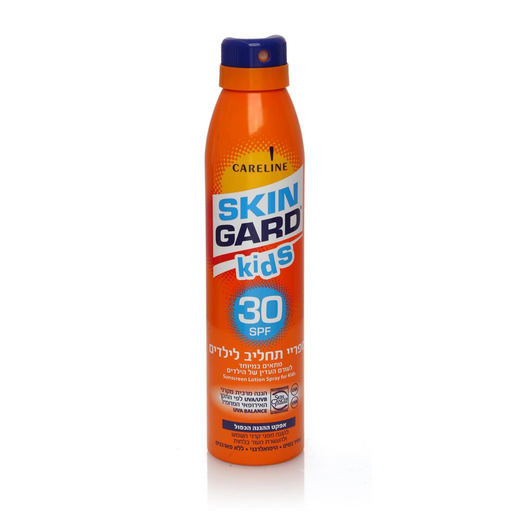 סקין גארד ספריי תחליב לילדים SPF30