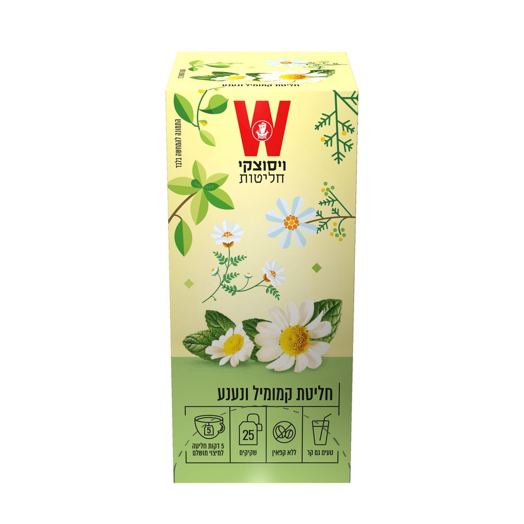 חליטת קמומיל+נענע25ש1.5*