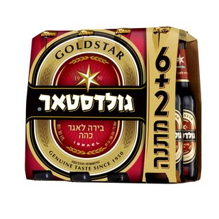 גולדסטאר ח"פ 330 בק' 6+2 מתנה
