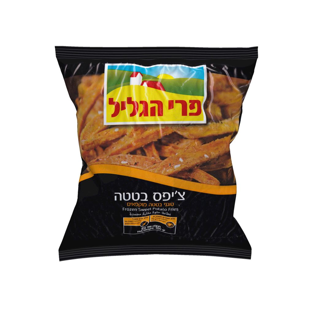 צ'יפס בטטה 700 גרם פרי הגליל
