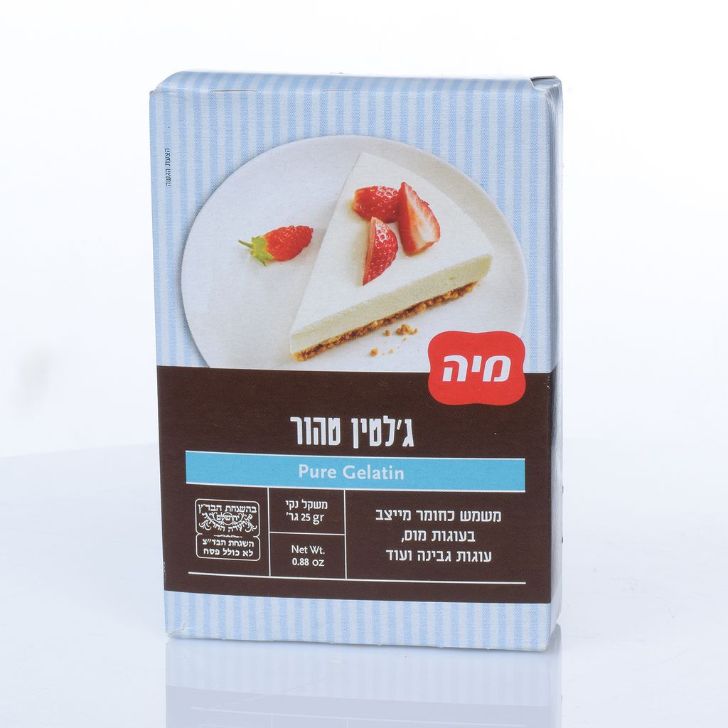 ג'לטין טהור 25 גר' ב