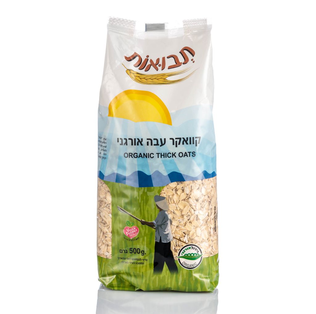 קוואקר עבה אורגני תב
